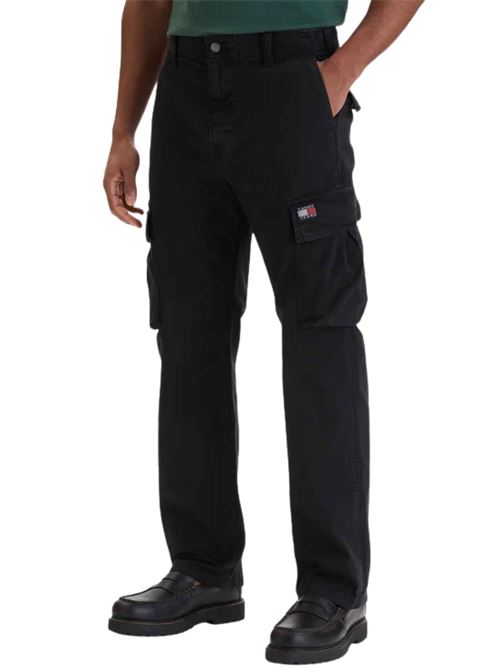 Pantaloni cargo in cotone Tommy Jeans | DM0DM22403BDS